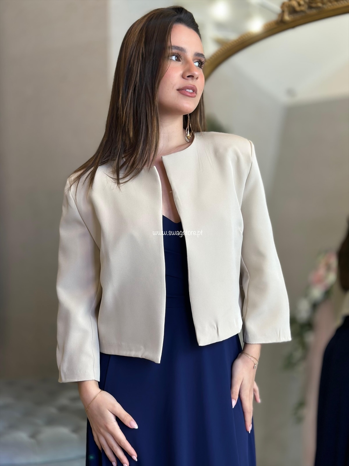 Bolero basic bege