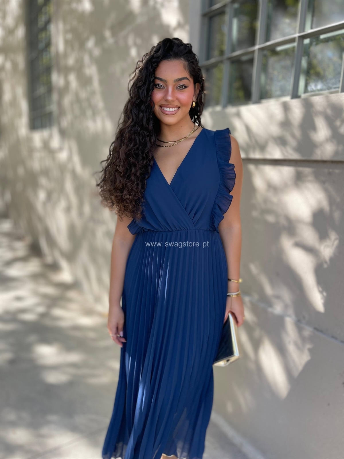 Mónica azul navy
