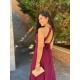 NEUZA BURGUNDY